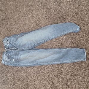 Light Wash High Waist Jeans